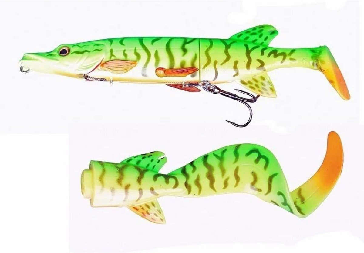 Realistische Hybride Snoek Lure - Perfect voor Roofvis