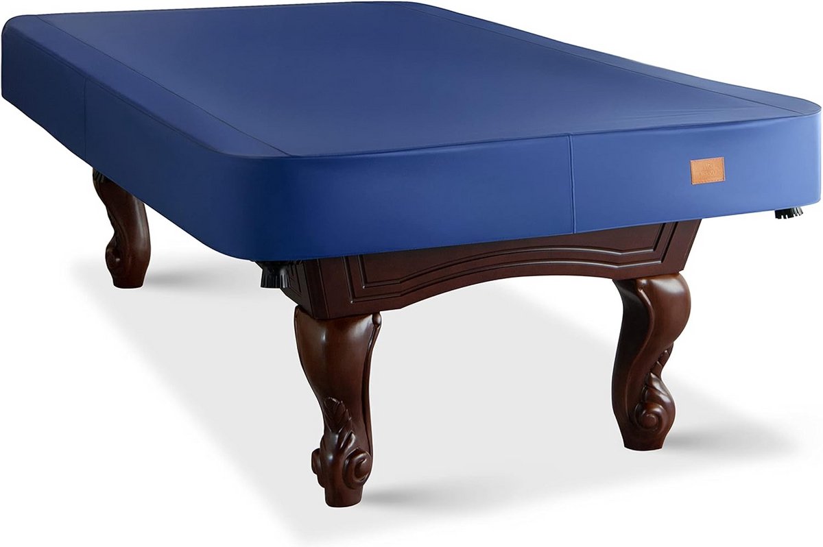 Robuuste Tafelkleedhoes Kunstleer Waterdicht voor Biljartkeukentafel 7/8/9FT
