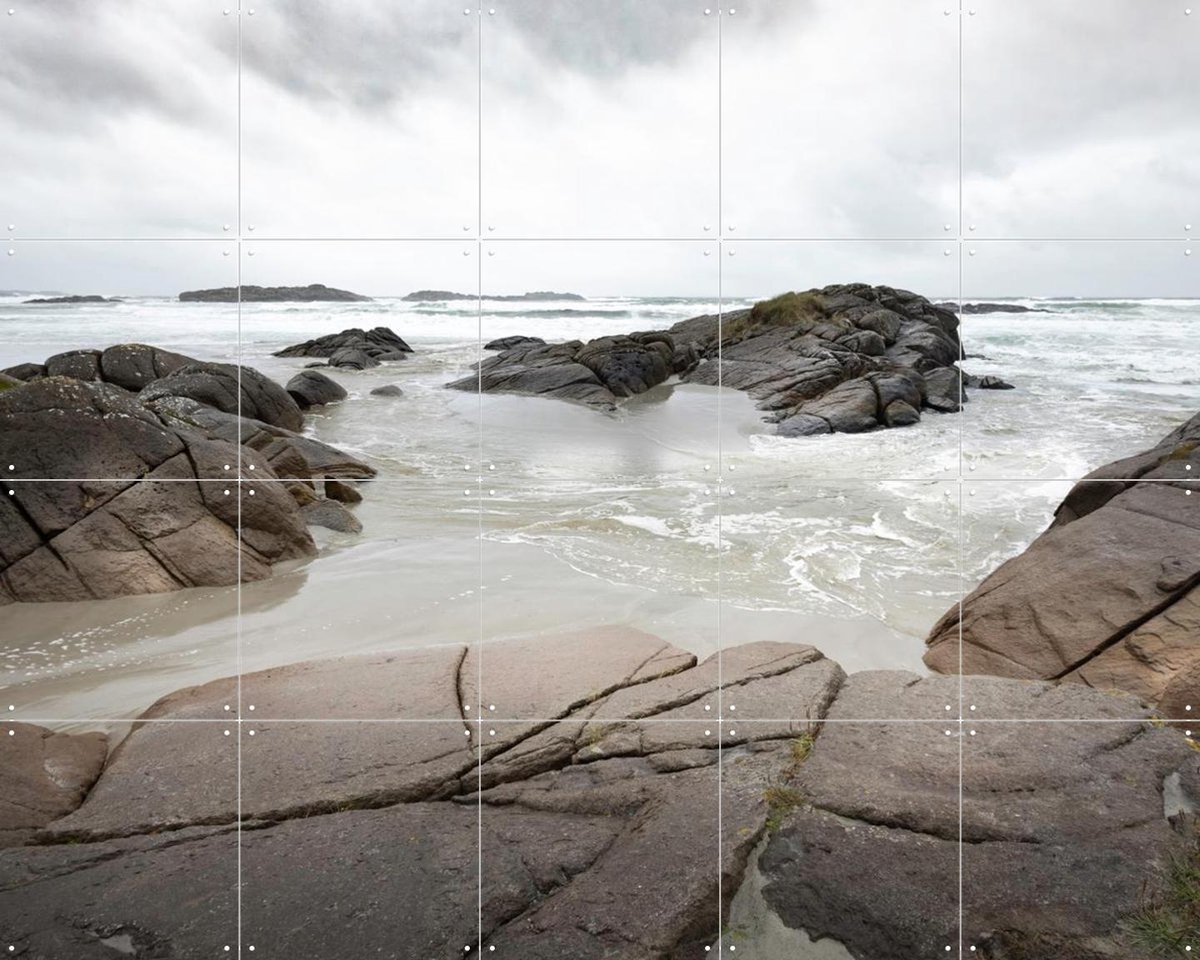 IXXI Seascape Silence, Claire Droppert - 100 x 80 cm - Gratis ophangtool - Grote wanddecoratie en posters - Fotografie, Naturalisme, Realisme