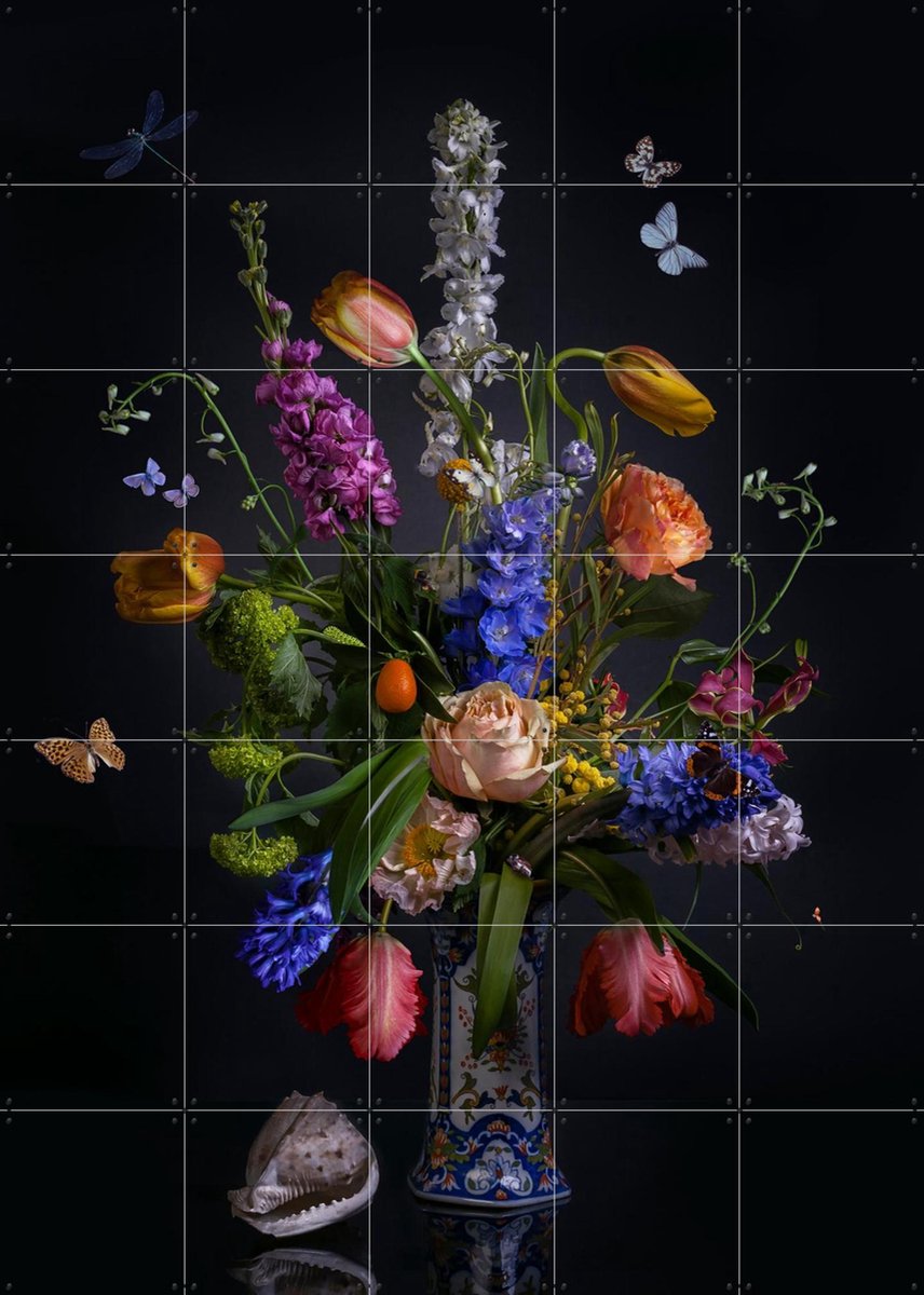 IXXI Dutch Love, Sander van Laar - 100 x 140 cm - Gratis ophangtool - Grote wanddecoratie en posters - Fotografie, Klassiek, Eetkamer, Woonkamer