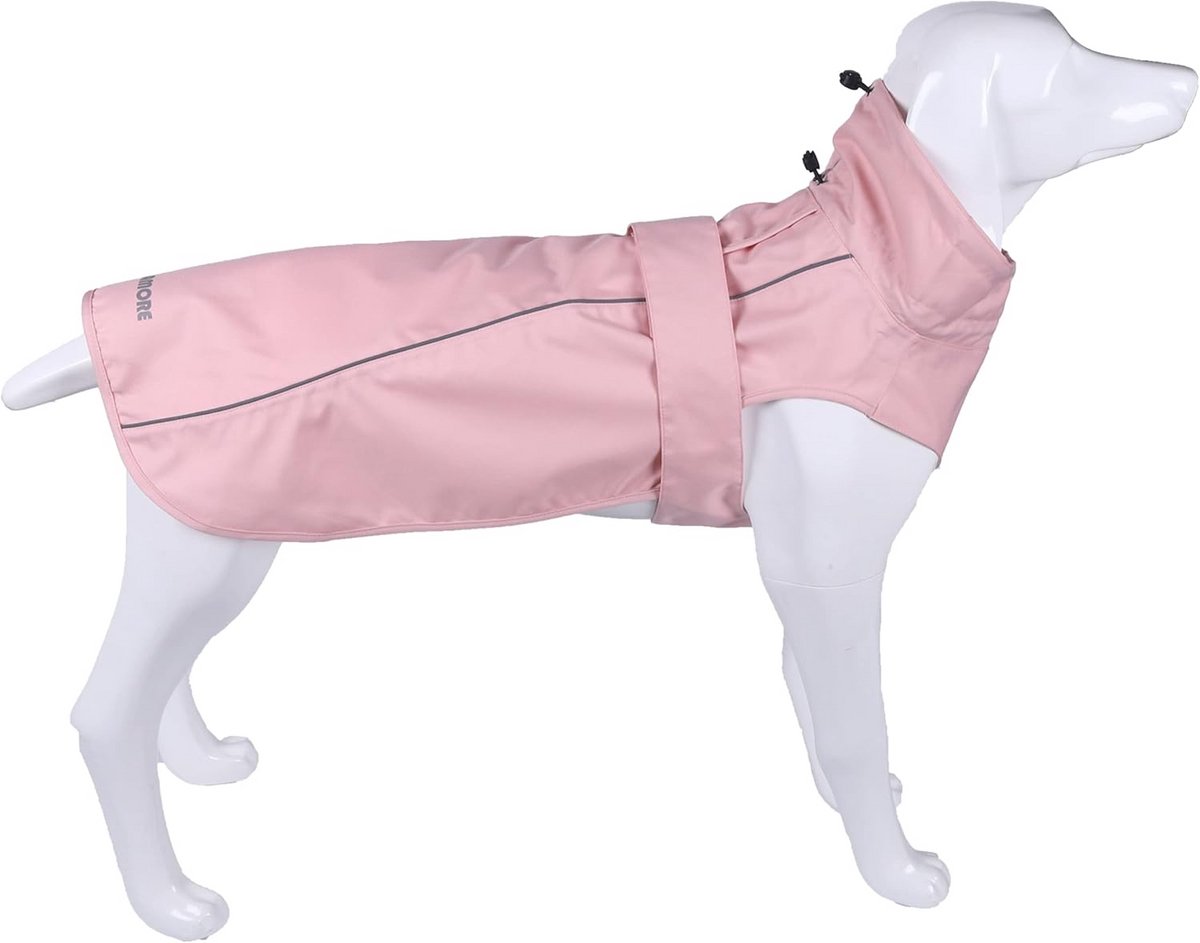 Verstelbare Waterdichte Hondenregenjas met Reflecterende Strip voor Kleine tot Grote Honden