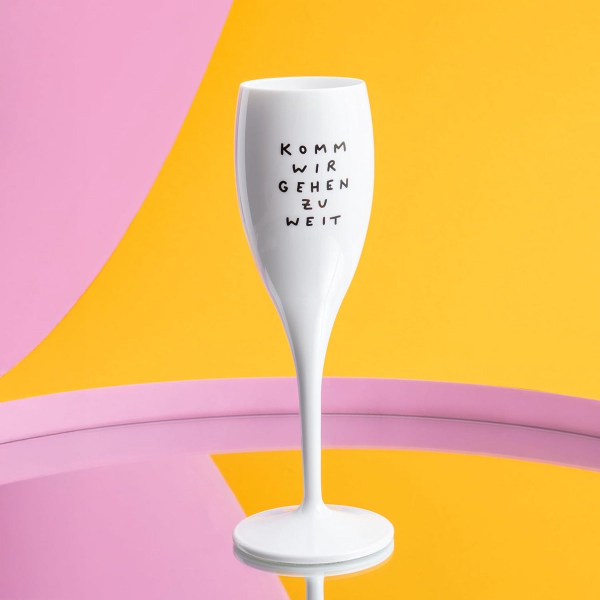 Stijlvol Onbreekbaar Champagneglas voor Feestjes 100ml