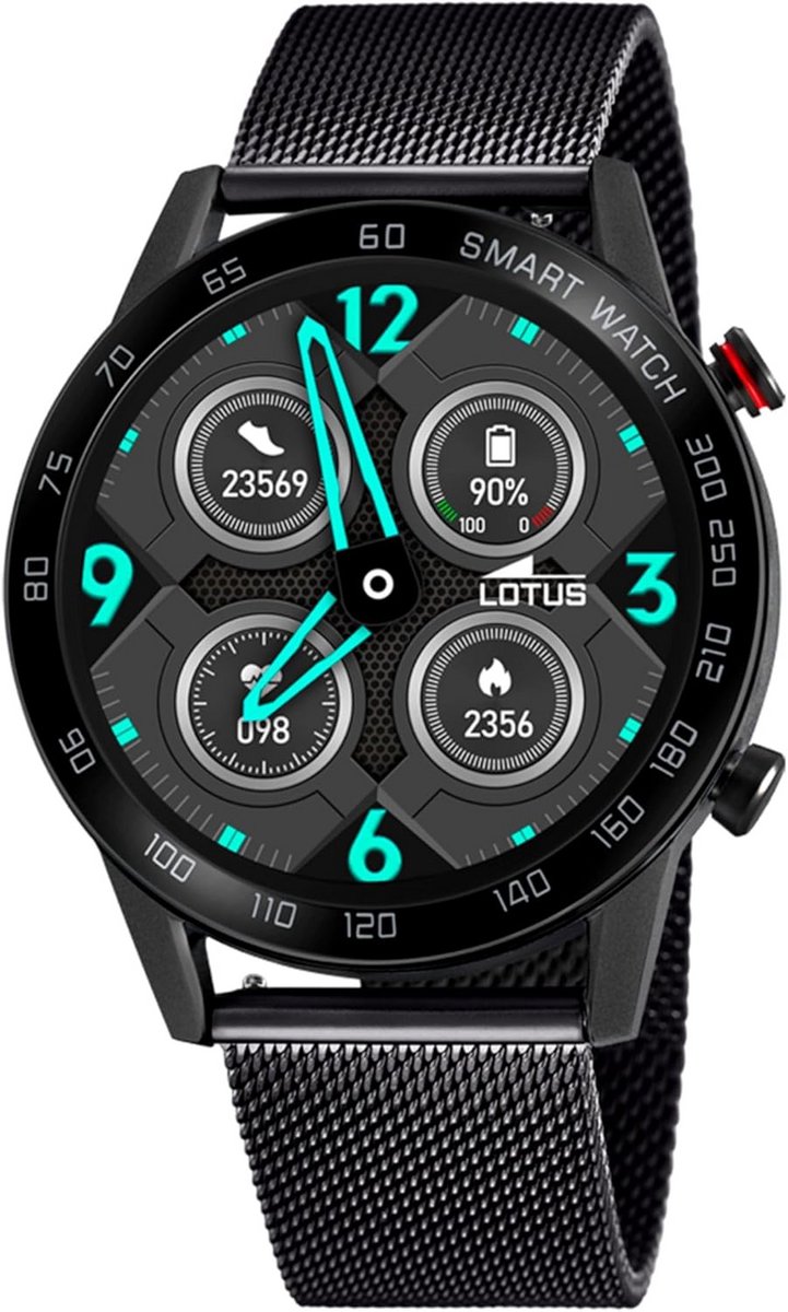 Smartwatch S50018/1 Zwart voor Heren en Dames met Armband