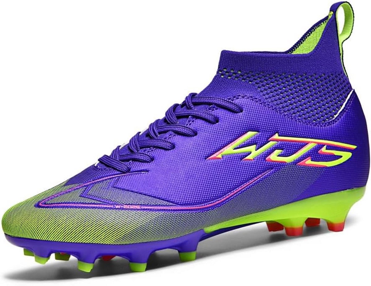 Professionele Voetbalschoenen Heren & Jeugd voor Kunstgras (AG) - Hoge Top Ademende Spikes