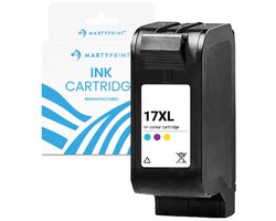 MartyPrint geschikt voor HP 17XL (C6625AE) inktcartridge kleur