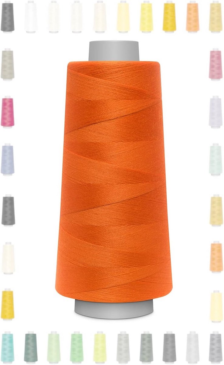 Hoogwaardig Overlockgaren Polyester 2500m voor Coverlockmachines