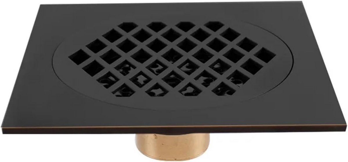 Vierkante Vloerput Roestvrijstalen Doucheput 15x15 cm voor Badkamer en Douche