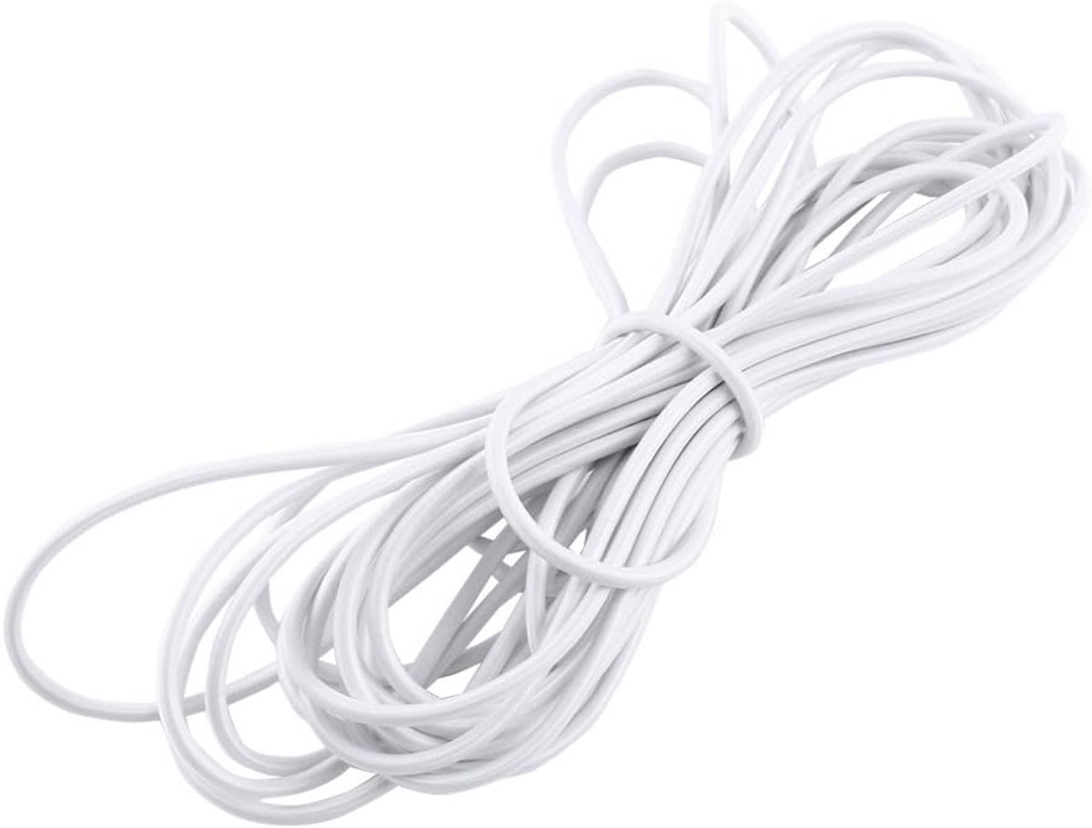 Sterk Elastisch Bungee Koord Rond 5mm of 10mm Dik Voor Knutselen en Bevestigen