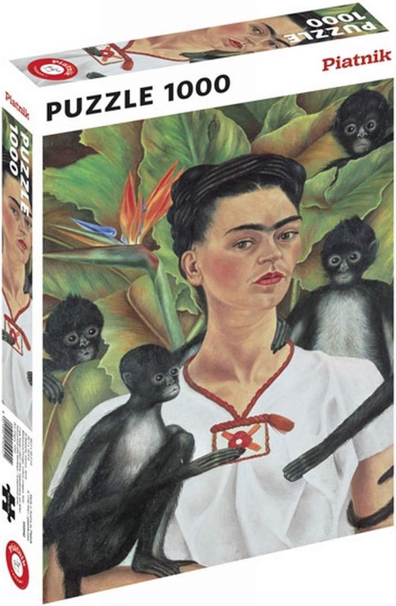 1000 Stukken Puzzel - Frida Kahlo Zelfportret