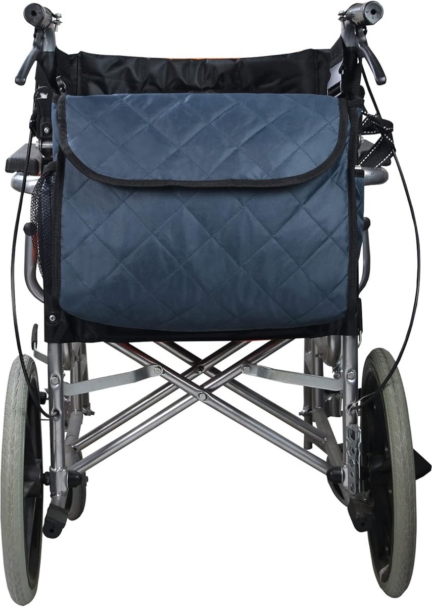 Grote Universele Rolstoeltas en Rugzak voor Elektrische en Handbewogen Rolstoelen