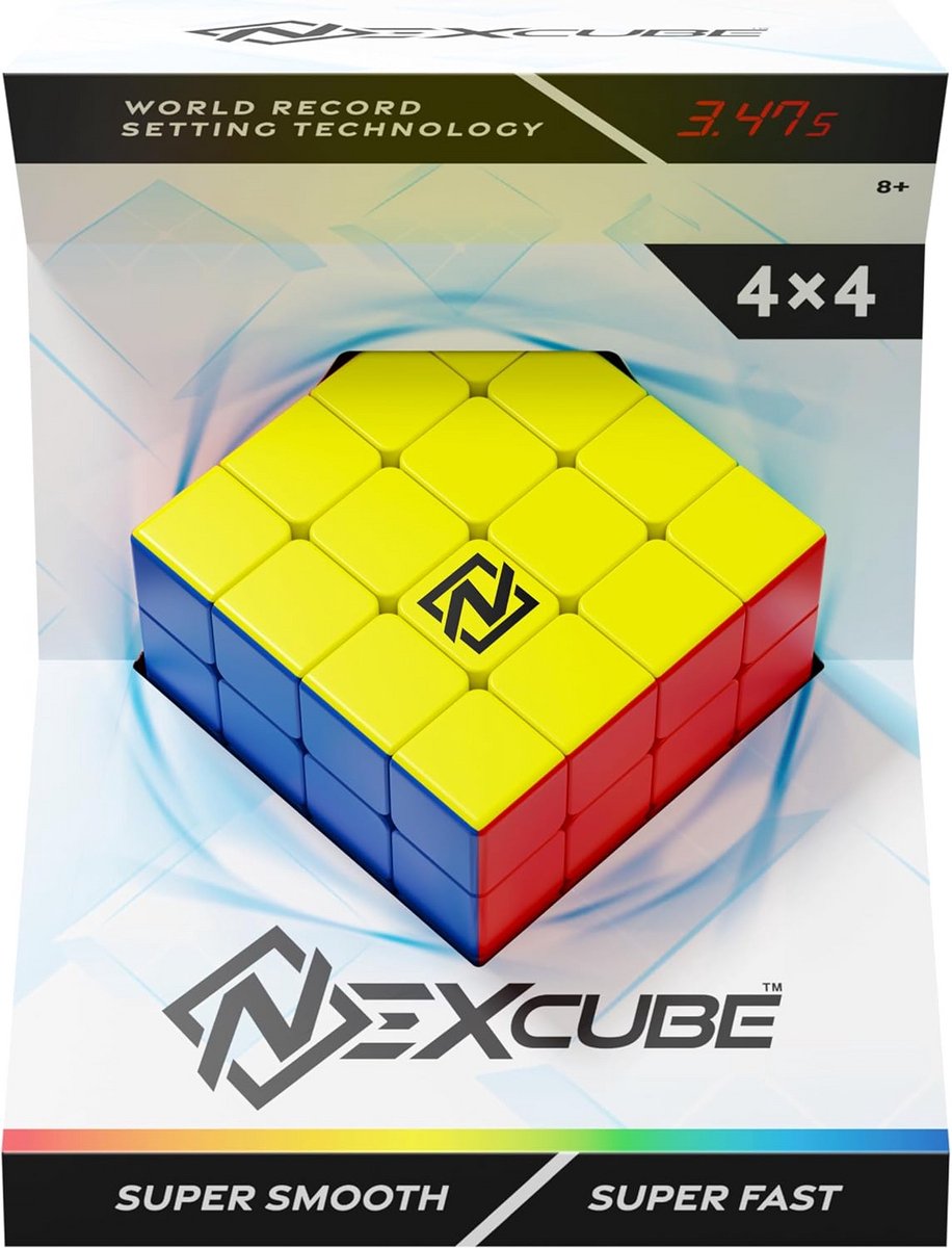 4x4 Speedcube Puzzel voor Kinderen en Volwassenen - Hersenkraker voor Uren Plezier