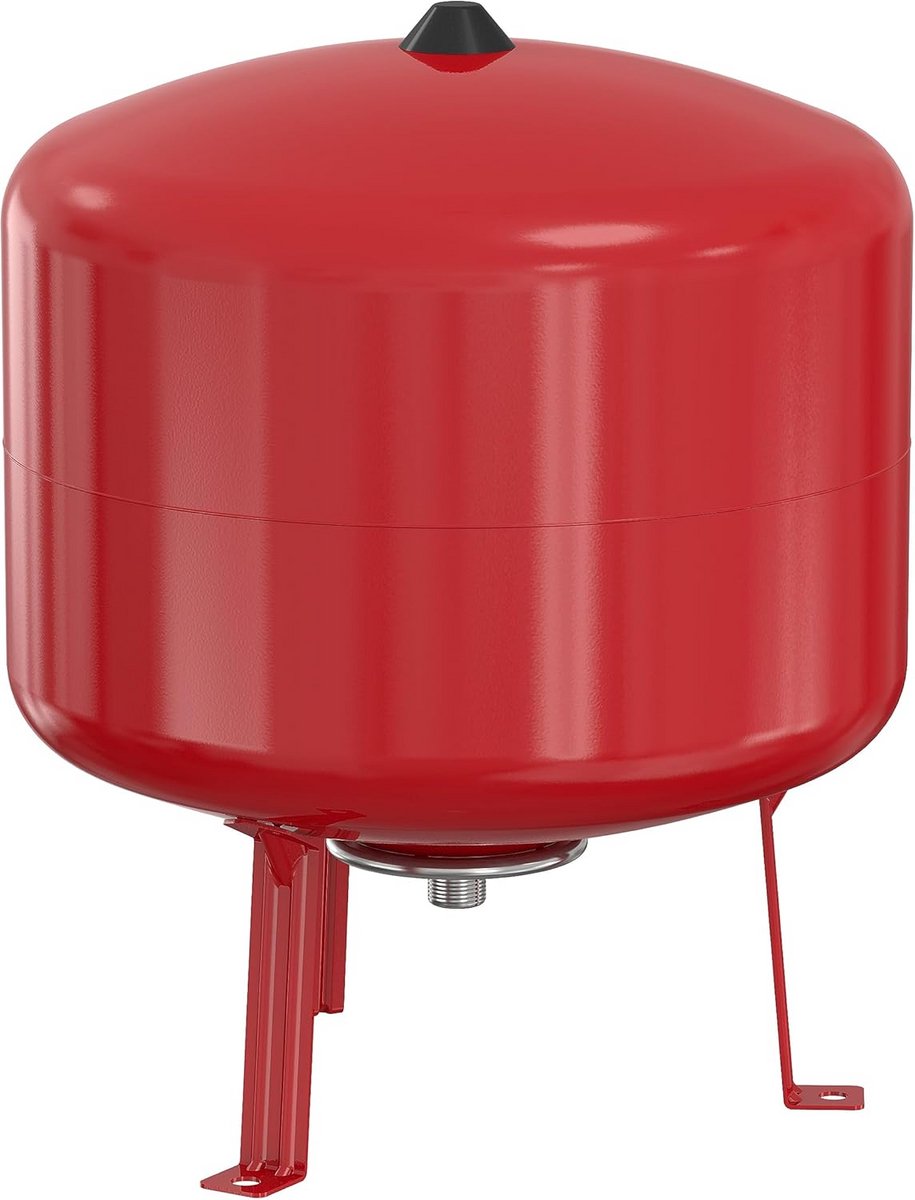 Expansievat Verwarming - Vaatje Expansievat - Druk Stabiliseren - Vaste Zakmembraan - 50L - Rood