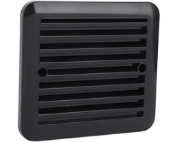 Ventilatierooster voor campers - ventilatie RV voor snelle luchtverversing in badkamers, keukens en jachten - 140 x 130 mm met insectengaas