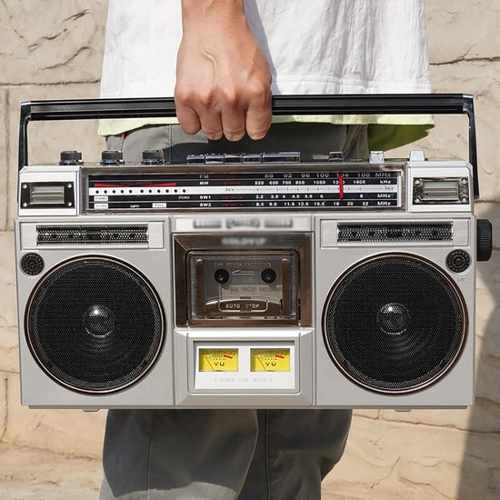 Draagbare Cassettespeler met Radio, USB/SD en Opnamefunctie — afbeelding 4