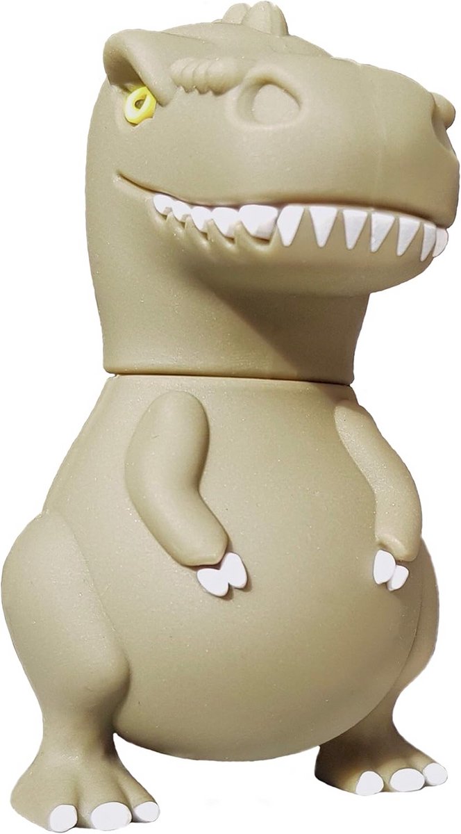 128GB USB-stick T-Rex Dinosaurus - Snelle USB 3.0 Geheugenstick Groen Wit