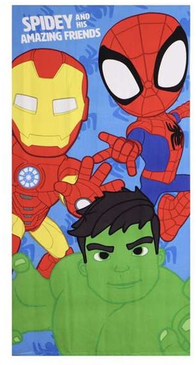 Spiderman Strandlaken Kind – Spidey and His Amazing Friends – 70x140 cm – Polyester