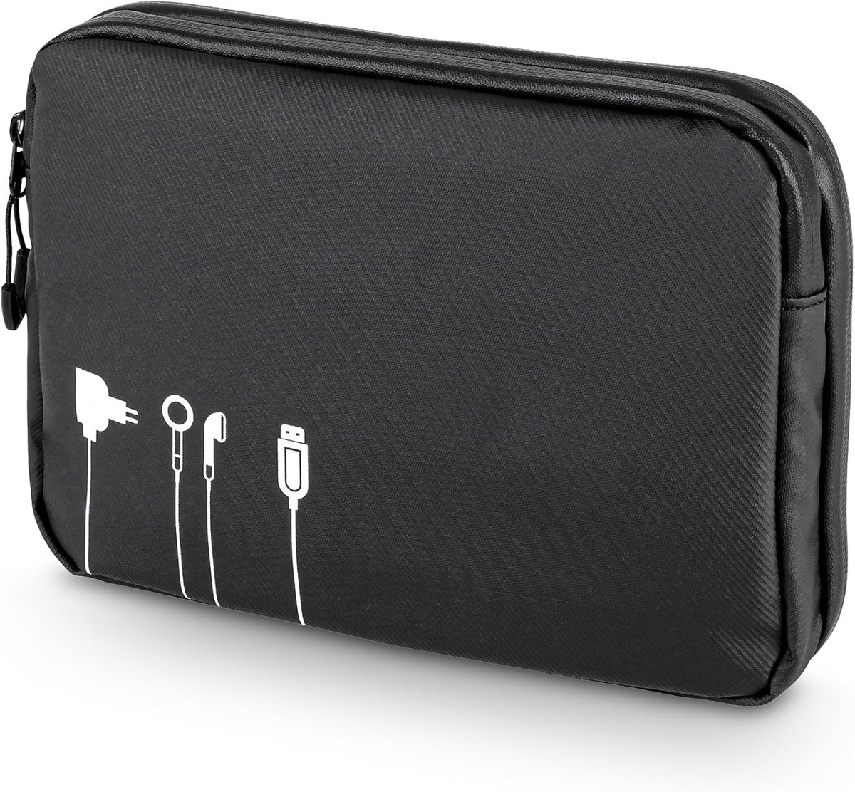 Grote Tech Pouch voor Elektronica Accessoires en Kabels - Waterafstotend en Duurzaam