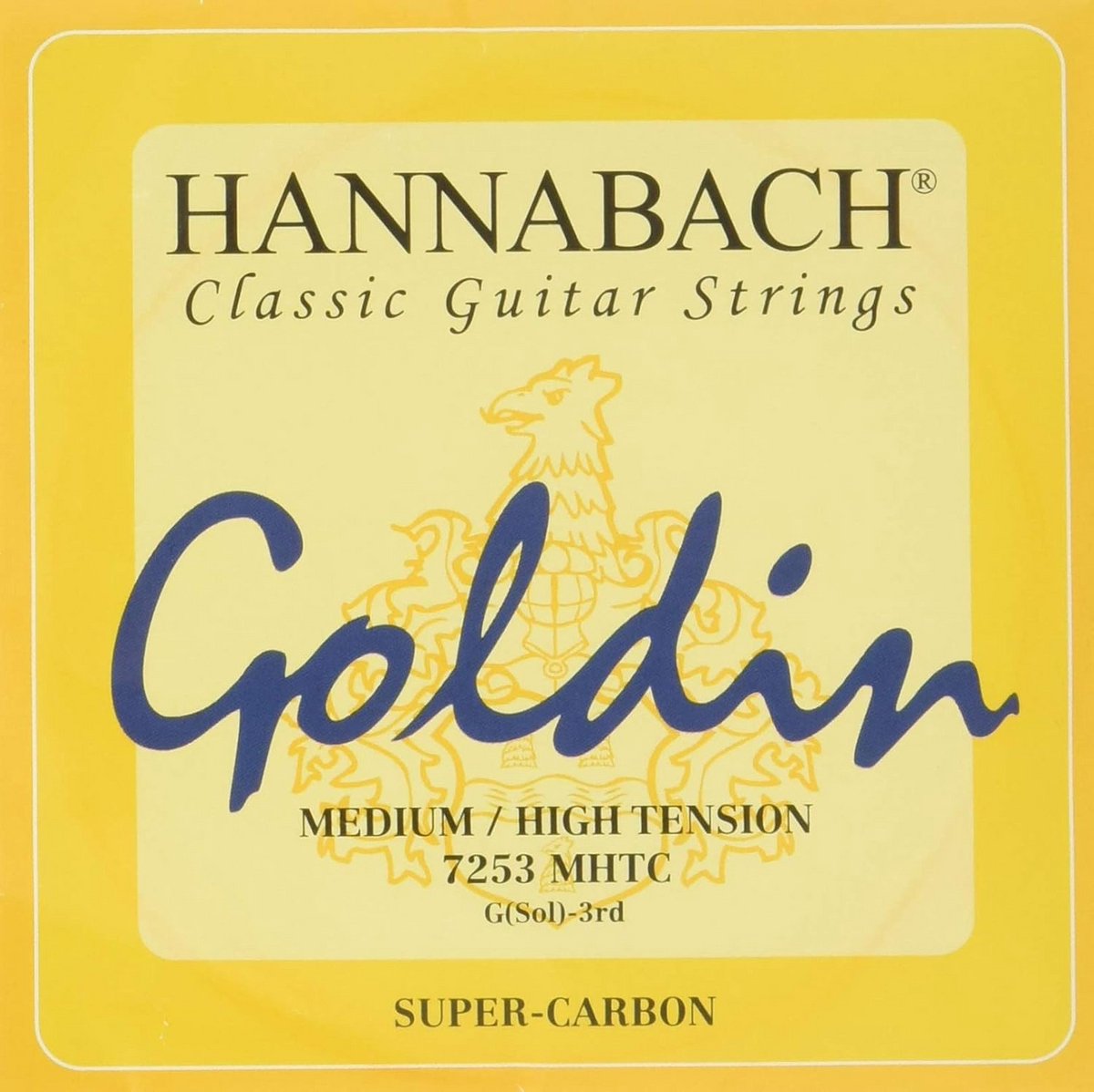 Klassieke Gitaarsnaren Carbon Goldin Medium/High Tension - Set