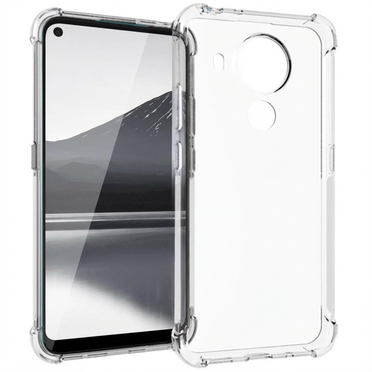 imoshion Hoesje - Geschikt voor Nokia 3.4 / Nokia 5.4 - Shockproof Case - Transparant