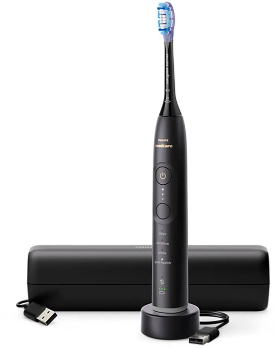 Philips Sonicare 7100 Tandenborstel Zwart met Reisetui - Philips - €124,90
