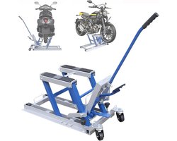 Motorfiets Montage Bok/Krik 680kg - Inklapbare Schaarheftafel voor Reparatie en Onderhoud