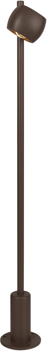Lucide CAPRI - Vloerlamp Binnen/Buiten - LED - 1x8W 2700K - IP54 - Koffie | Essential