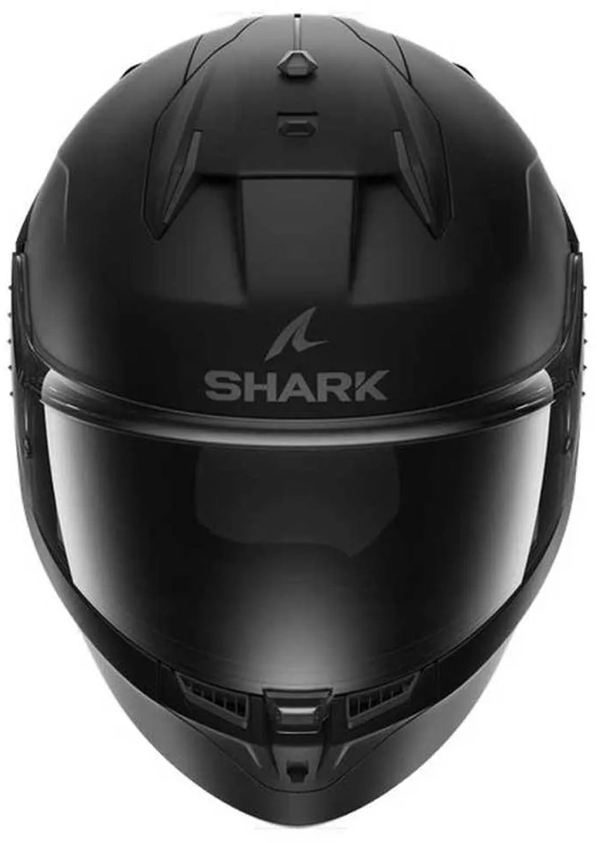 Shark D-Skwal 3 Blank Mat Zwart Mat KMA Integraalhelm - Maat S - Helm – foto 5