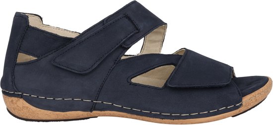 Waldläufer Heliett - dames sandaal - Blauw - maat 42.5 (EU) 8.5 (UK)