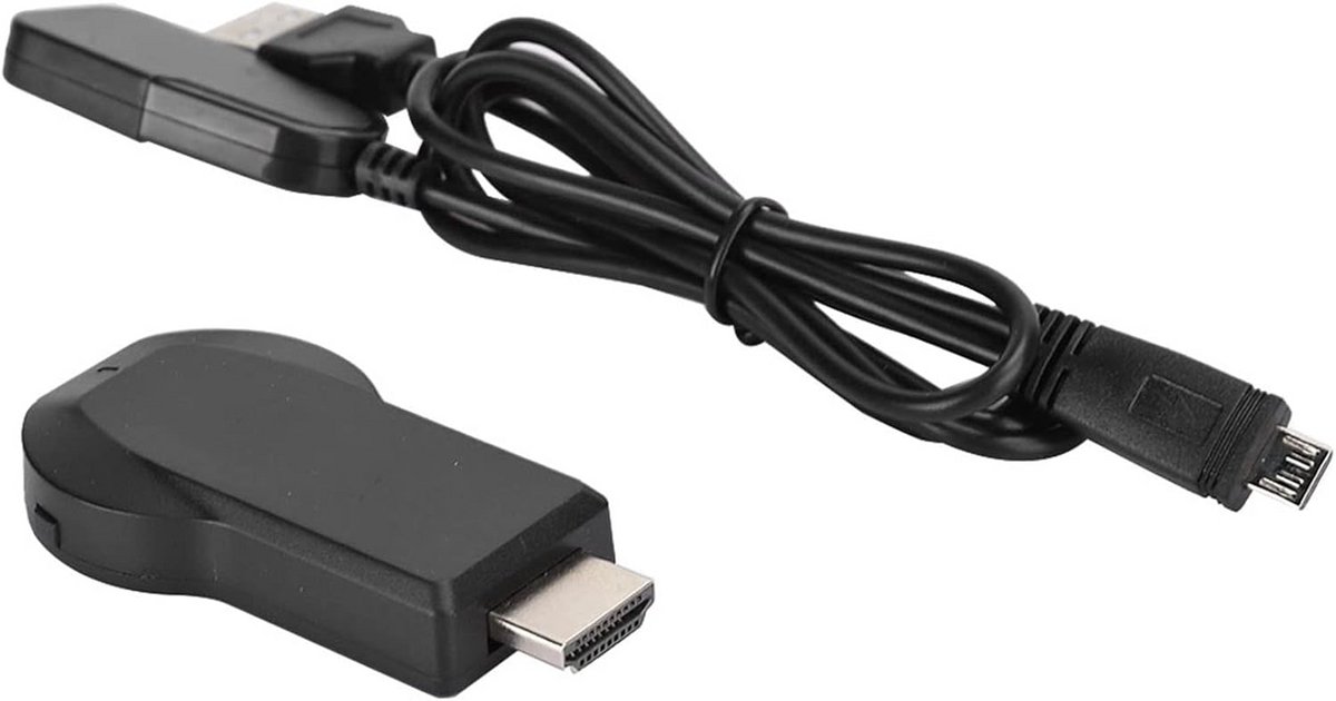 Draadloze HDMI Display Dongle voor Scherm Mirroring - WiFi Ondersteuning voor Miracast & DLNA