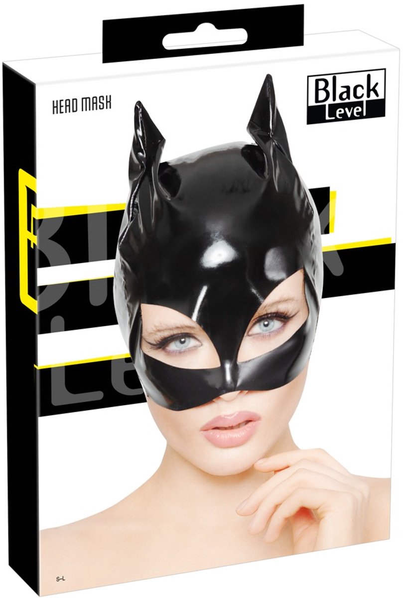 Vinyl Cat Mask S-L