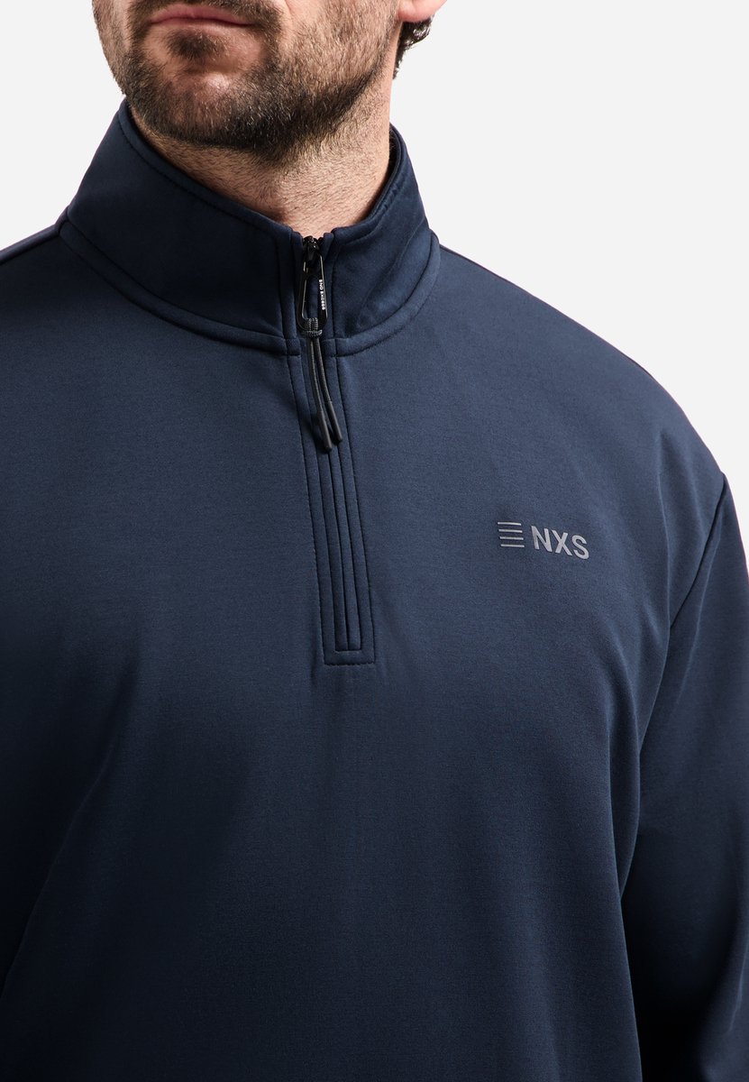 Halve-rits sweater