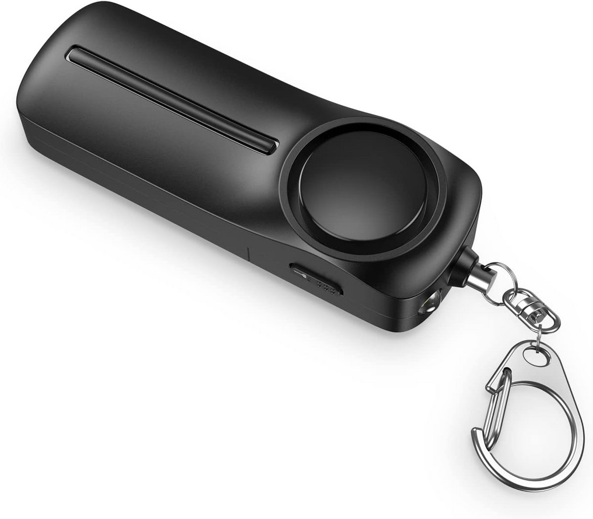 Luid Persoonlijk Alarm met Sleutelhanger en LED Zaklamp - 130dB Noodalarm voor Zelfverdediging