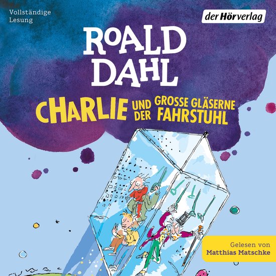 Charlie und der große gläserne Fahrstuhl - cover