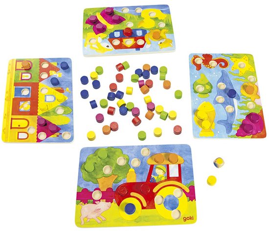Goki Kleurrijk Spel van goki — afbeelding 2