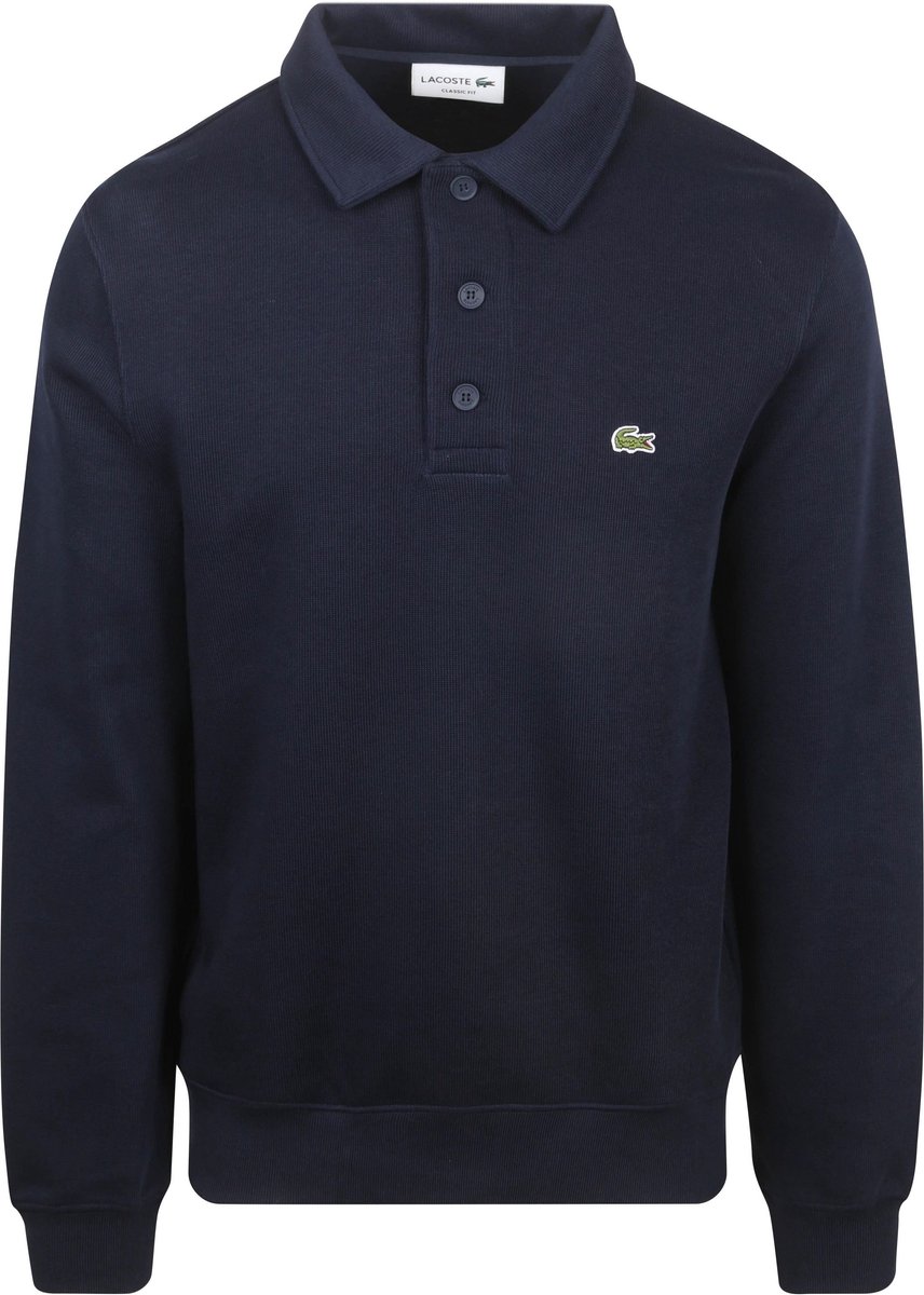 Lacoste Sweatshirt Poloshirt – Heren Blauw