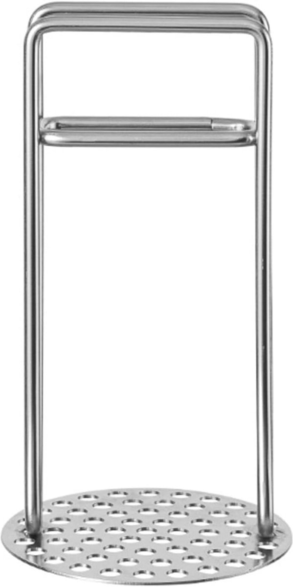 Aardappelstamper - Keukengerei - Pureren van voedsel - Roestvrij staal - 136 cm lengte