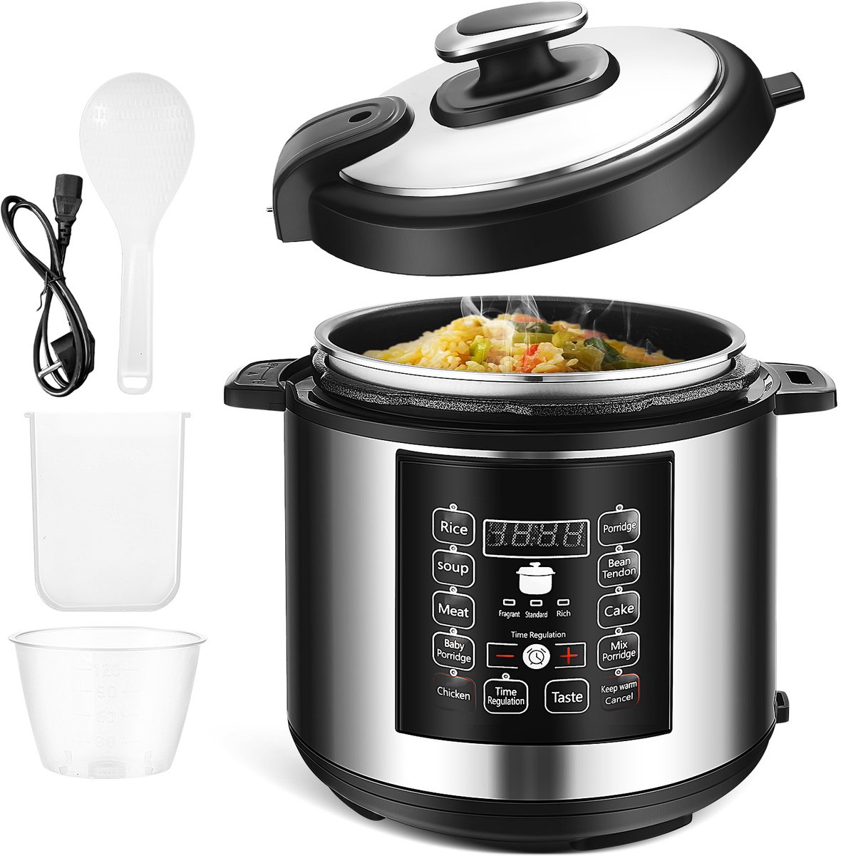 Shenzhen Mingguangchang Elektrische Snelkoker 6L Hoge Druk - Shenzhen Mingguangchang Trading Co., - €69,99