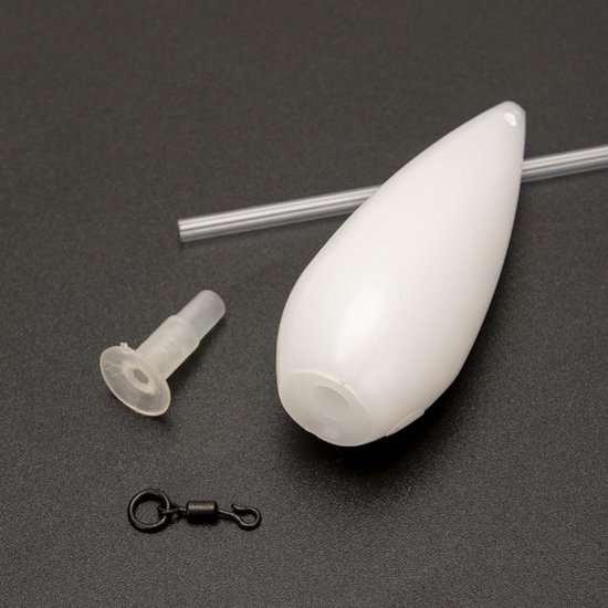 Acryl Werpdrijvers - Zinkende Dobbers - Vissen Buiten - Zinkt En Drijft - 15 Gram — afbeelding 2