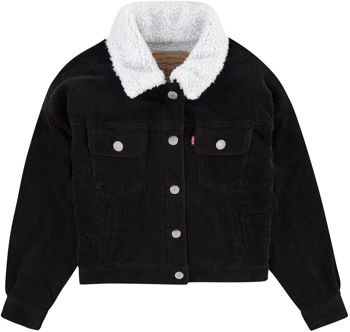 Levi´s ® Kids Baby Baggy Corduroy Spijkerjas 14 Years Meisje Zwart