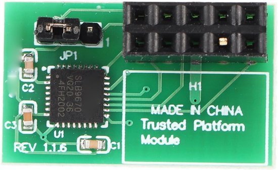 Beveiligingsmodule - TPM Chip - Systeem Beveiliging - Trusted Platform ...
