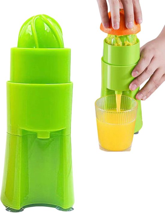 Citruspers Handmatig - Vruchtenpers Sapcentrifuge - Vers Sap Maken - Stevige Grip Veer - 21 x 85 x 85 cm van Merkloos — afbeelding 5