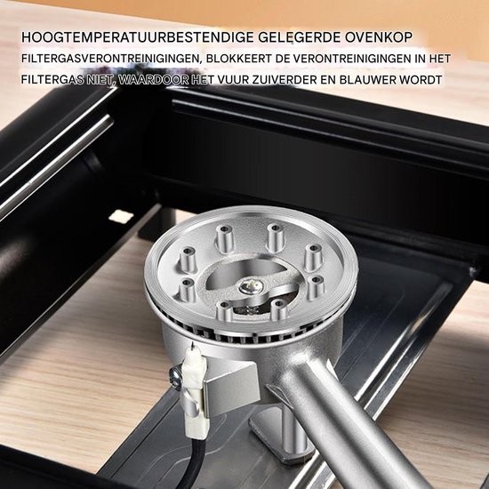 Kampeer Kookstel - Draagbare Gasbrander - Outdoor Koken - Automatische Ontsteking - 37x29x11 Centimeter — afbeelding 5