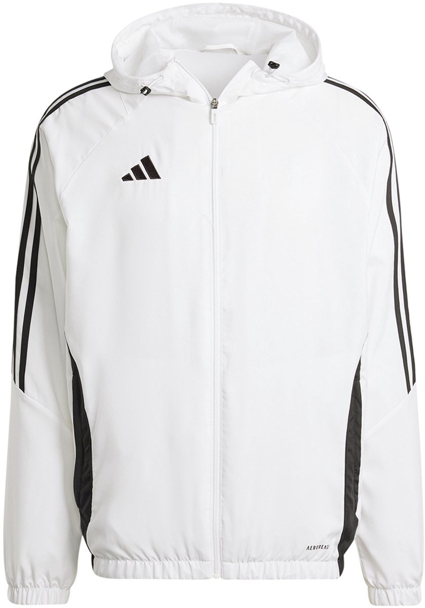 adidas Jas Heren Tiro 24 Wit-Zwart - Maat M