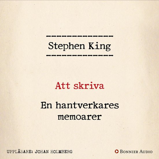 Att skriva : en hantverkares memoarer - cover