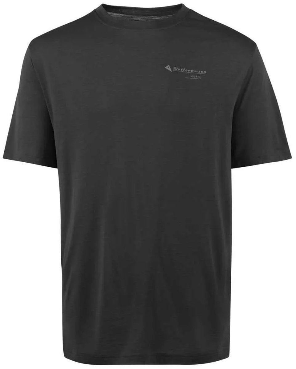 KlÄttermusen Narfi T-shirt Met Korte Mouwen Zwart S Man