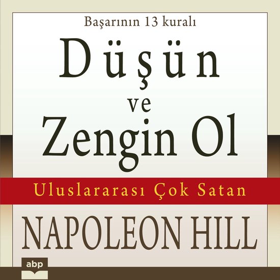 Düşün ve zengin ol - Başarının 13 kuralı (Ungekürzt) - cover