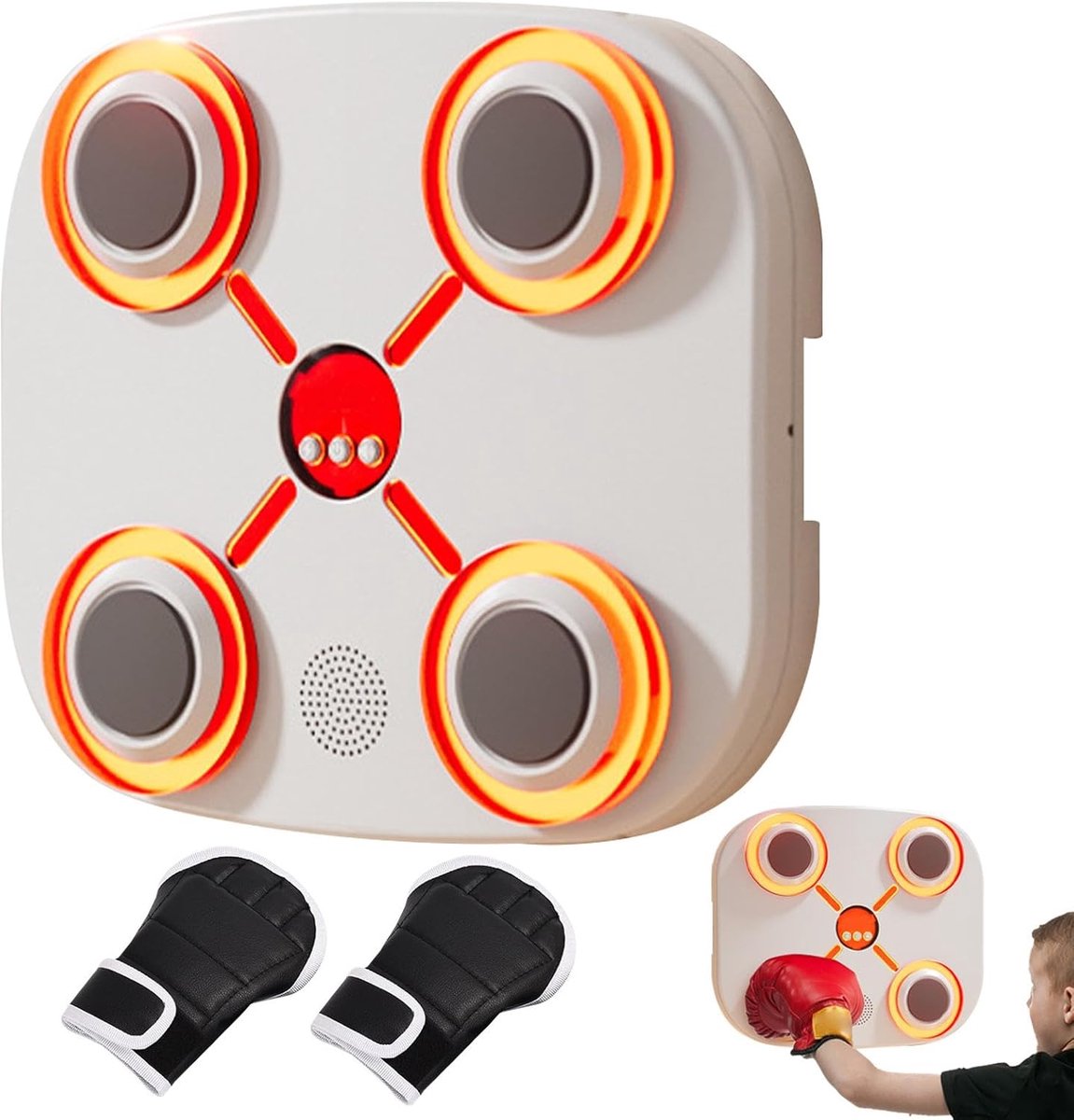 Intelligente Muziekboxmachine - Wand Bokstrainer - Reactie Training - Mute Functie - 294 cm Breed
