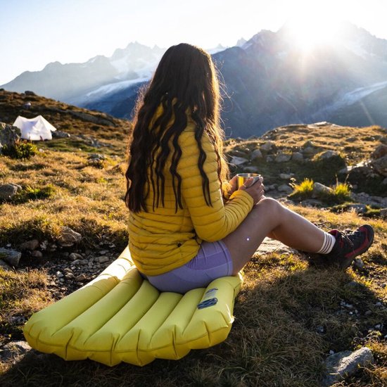 Big Agnes Divide Insulated - Slaapmat Yellow Regular - 20" x 72" van Big Agnes — afbeelding 5