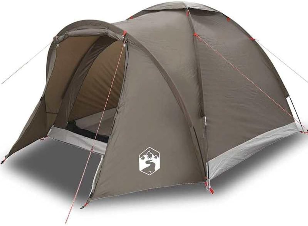 2 Persoons Vistent - Kampeertent Outdoor - Vissen en Kamperen - Waterdicht PU Coating - 310x226x153 cm - Meerkleurig