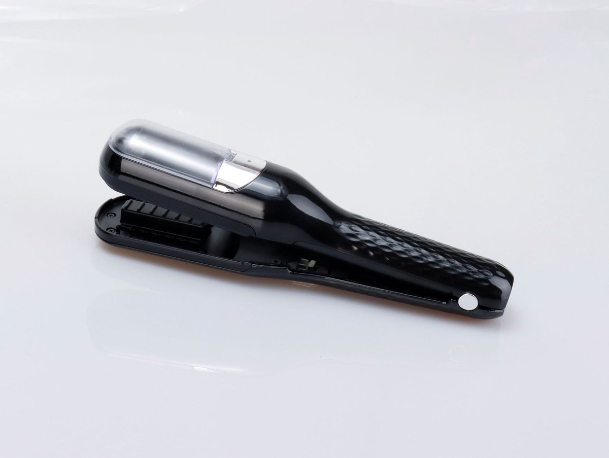 Split Ender - Draadloze Split End Trimmer - Voor Gespleten Haarpunten - Behoudt Haarlengte - Inclusief Accessoires - 25x5 cm - Zwart